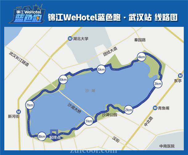 武汉沙湖绿道地图图片